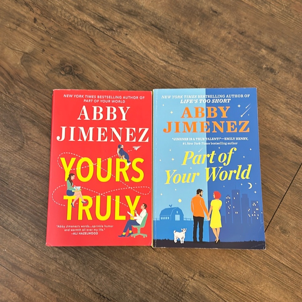 Abby Jiminez Part of Your World 2 Book Set